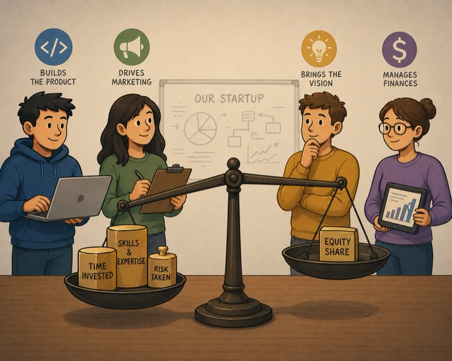 How to Split Founder Equity When "Equal" Isn't Obvious